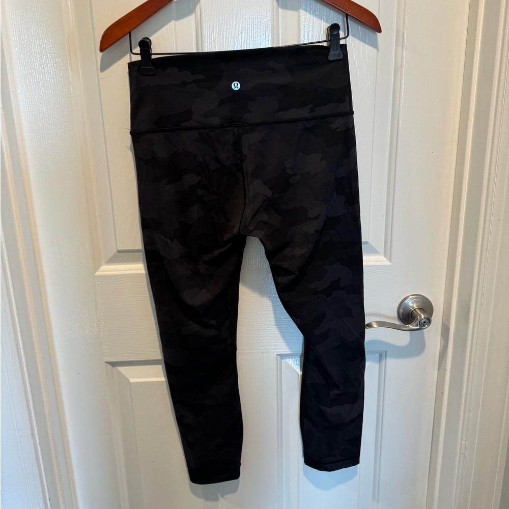 lululemon athletica Black Camo High-Rise Leggings